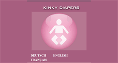 Desktop Screenshot of kinkydiapers.com